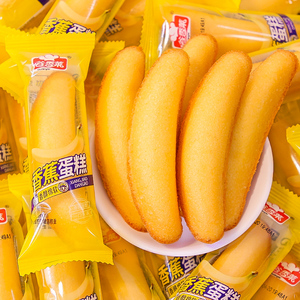 谷香莱香蕉面包儿童学生营养早餐整箱饱腹代餐蛋糕点心休闲零食品