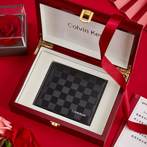 正品corvan kevin男士钱包2021新款真皮轻奢男父亲节礼物送爸爸