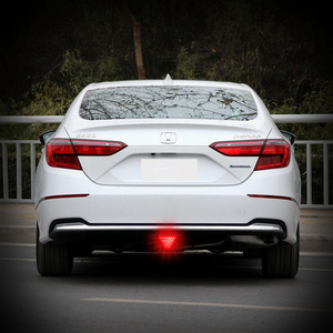 适用于本田十代雅阁思域crv飞度led领航灯f1后唇防追尾爆闪巡航灯