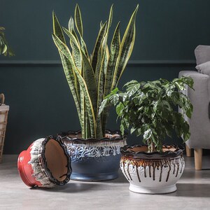 陶瓷花盆大号30口径特大号花缸落地客厅发财树红掌中大型绿植种