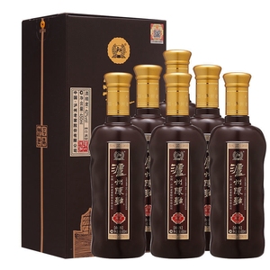 泸州老窖泸州陈曲绵柔42度450mlx6瓶浓香型礼盒装白酒整箱