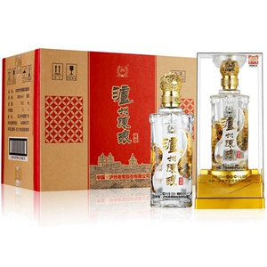 泸州老窖 泸州陈酿炫彩52度500ml*6瓶礼盒装装送礼整箱包邮