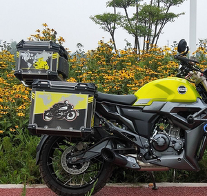 适用启典鸡王150u/150g1铝合金边箱支架后备箱尾箱三箱后货架改.