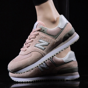 正品官方新百伦574鞋女樱花系列运动鞋女2020年鞋男春季粉色女鞋