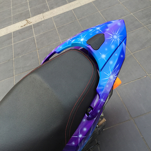 鬼火改装配件 电动车摩托车尾翼 rsz100鬼火一代二代驼峰赛车尾翼