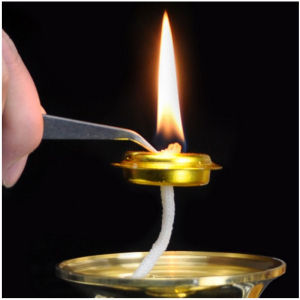 足60米 纯棉供佛油灯纯棉灯芯绳油灯灯芯包邮寺院植物油灯芯 油票