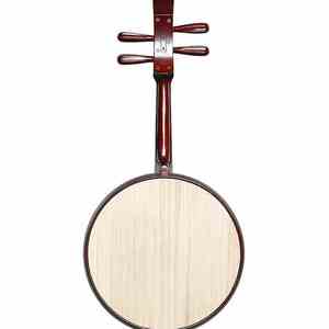 乐海 徐阳牌阮族中阮乐器山榆木材质钢品皇室贵族头饰中阮琴 511z