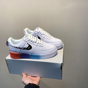 aj男鞋ouminike正品官网空军一号白镭射莆田低帮女鞋af1电玩像素4