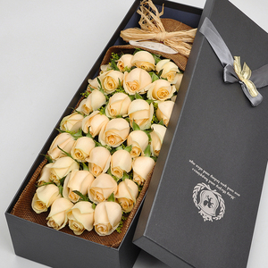 盒装鲜花束同城送