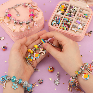 女童珍珠手链公主可爱小女孩串珠宝宝装饰品手镯装宝宝饰套装儿童