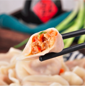 优鲜内蒙牛肉速冻双料饺子清真速食牛肉胡萝卜水饺428g只3盒包邮