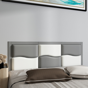 新款床头板软包一米五自粘无床头大靠背垫榻榻米墙围软包墙贴定制