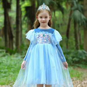 艾莎公主的衣服儿童