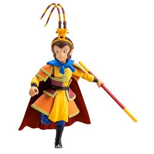 官方正版央视动画西游记 孙悟空猴哥齐天大圣 1/12超可动手办人偶