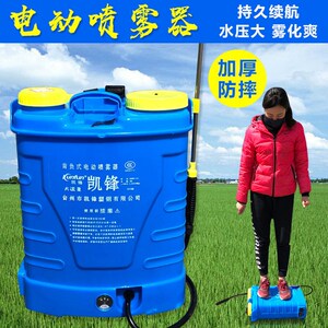式智能打药机 喷农药农用锂电池喷壶 凯锋电动农用喷雾器0人付款198