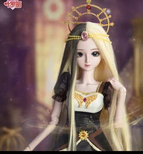 叶罗丽娃娃正品29cm黑香菱孔雀冰公主茉莉齐娜白光莹菲灵仙子玩具