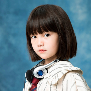 儿童短发假发女夏季自然时尚宝宝小女孩日常一刀切学生波波头假发