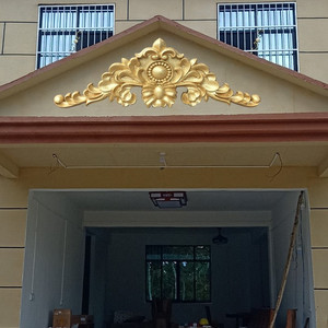 eps泡沫线条外墙画花板别墅外墙装饰浮雕门头山花酒店砂岩浮雕