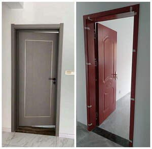 1钢木门室内门套装门家用房间卧室门子母免漆门烤漆生态