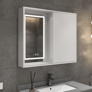 00tb2129296444淘宝九牧卫浴卫生间隐藏式风水镜推拉门浴室隐形智能