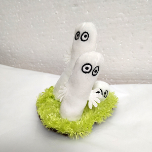 日单 卡通姆明一族 moomin 树精 毛绒公仔场景摆件 尾货 新品