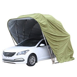 液压折叠车棚汽车移动车库车衣简易全自动活动停车棚家用户外伸缩