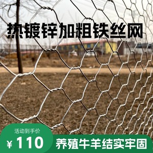 镀锌铁丝网围栏拧花网养殖鸡网圈牛羊防护网钢丝网护栏户外隔离网