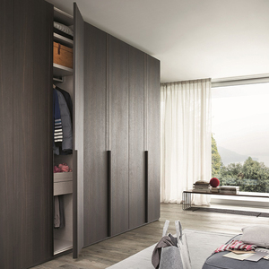 宜家轻奢整体衣柜全屋定制兔宝宝卧室衣帽间定做现代简