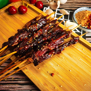 牛肉干巴筋肥瘦相间40串每袋风味肉串半成品牛肉类手撕牛肉风干