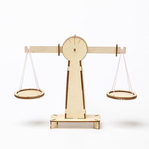 高中通用技术作品材料包diy高二科技小制作天平秤手工作品拼装