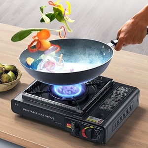 卡式炉卡瓷炉便携防风燃气卡斯户外烧烤卡磁炉子家用火锅地摊炉.