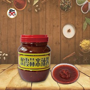 张家口市河北省特产怀来双霞蒜米辣酱鲜辣椒熬制家的味道罐装