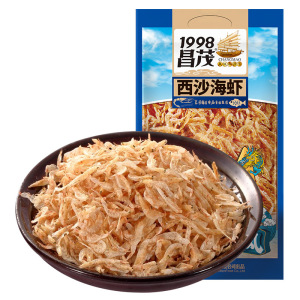 海南特产昌茂虾皮250g西沙海虾小海米干货虾米海产品调味