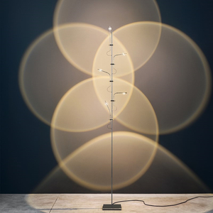 现代简约Catellani smith创意LED投影客厅灯个性艺术背影墙落地灯