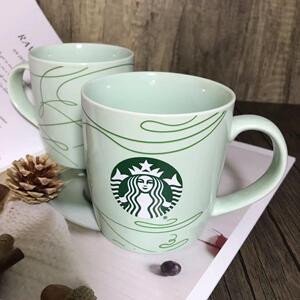 星巴克特价星巴克微瑕陶瓷杯子大容量马克杯咖啡杯学生情侣对杯礼