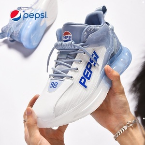 pepsi/百事男鞋休闲减震防滑气垫显高鞋透气椰子鞋运动跑步轻便鞋