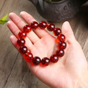 血珀蜜蜡手串单圈