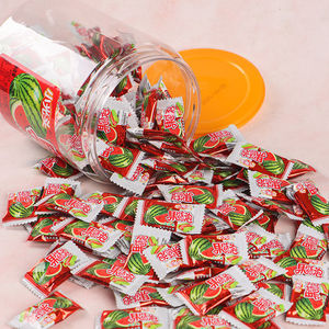 小光头果冻泡泡糖500g/桶约140粒夹心超软泡泡糖30粒/50粒零食品