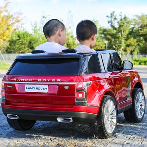 授权儿童电动汽车可坐大人超大双人小孩四轮越野遥控玩具车可坐