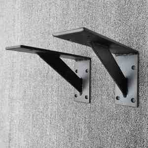 加厚三角支架托架铁艺支撑架实木桌面固定架大理石台盆承重三角架