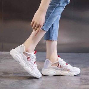 网面小白鞋夏季薄款女透气防臭春夏款配裙子2021新款夏天网鞋运动