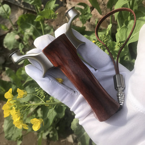 锁凤9代正品圆头钛合金吕柄木弹弓免绑扁皮弓精准大威力户外凤凰