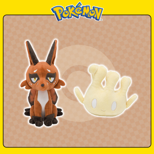 宝可梦pokemon毛绒玩偶狡小狐小仙奶可爱公仔玩具礼物官方正版