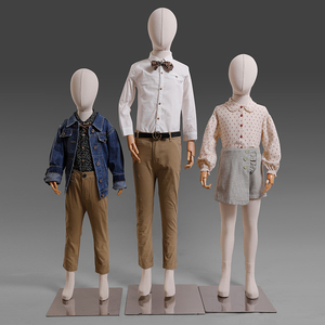 顾腾儿童模特道具全身人偶橱窗童装店小人台假人模型衣服展示衣架