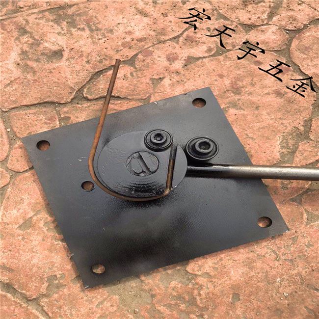 可视鱼钩折弯器蝴蝶钩折弯工具 鱼钩折弯器 锚钩折弯机 鱼钩制作