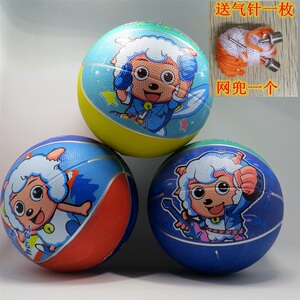 包邮正品 喜洋洋羊羊yy203儿童胶篮球 3号球 皮球卡通 幼儿园球1
