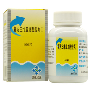 shineway/神威 复方三维亚油酸胶丸i 100粒*1瓶/盒用于动脉粥样硬