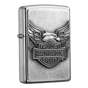 美国原装正品zippo煤油防风打火机正版男士 哈雷标志鹰 20230