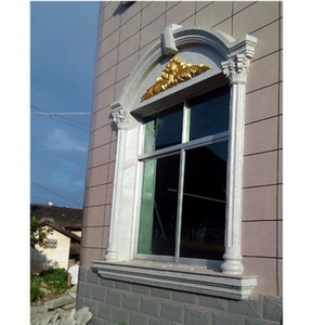 圆罗马柱窗套模型方