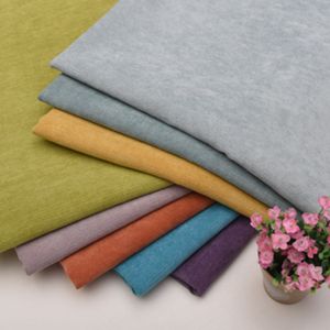 加厚素色平绒沙发布料纯色灯芯绒布面料桌布抱枕软包硬包背景绒料